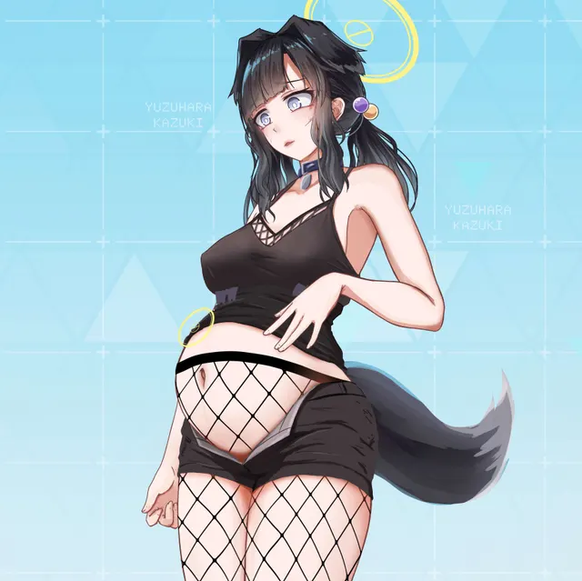 Hibiki's Pregnancy Pregression