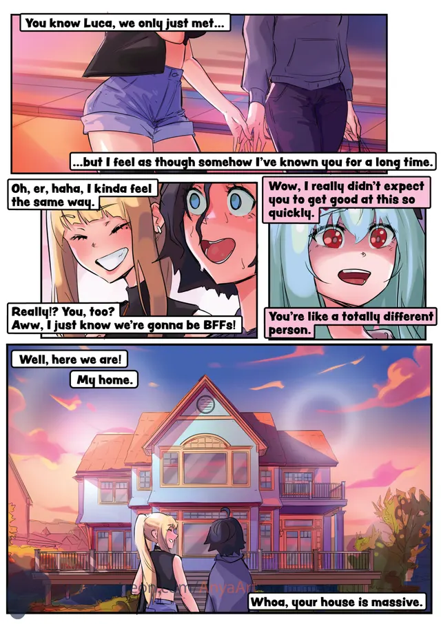 [A Specter of Love] Pages 81 - 100 (AnyaArt)