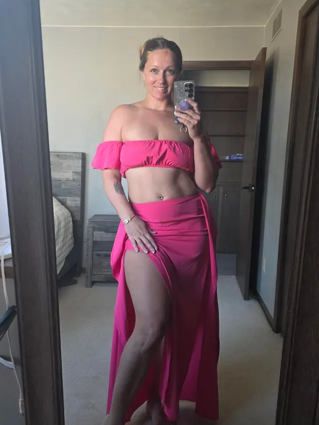 The sun isn't the only thing kissing my body