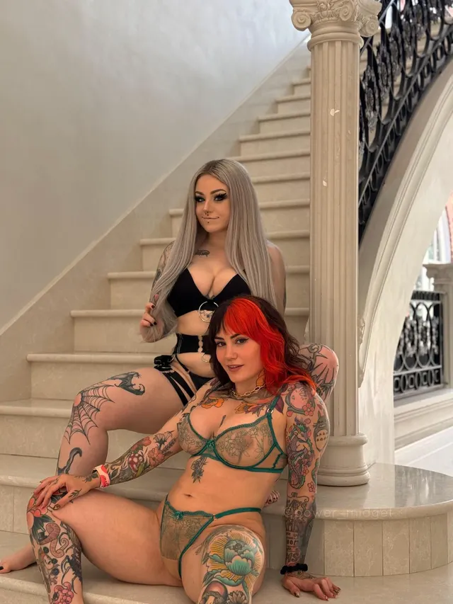 Before the sleepover with u/sp00pybeans vs. during (swipe)