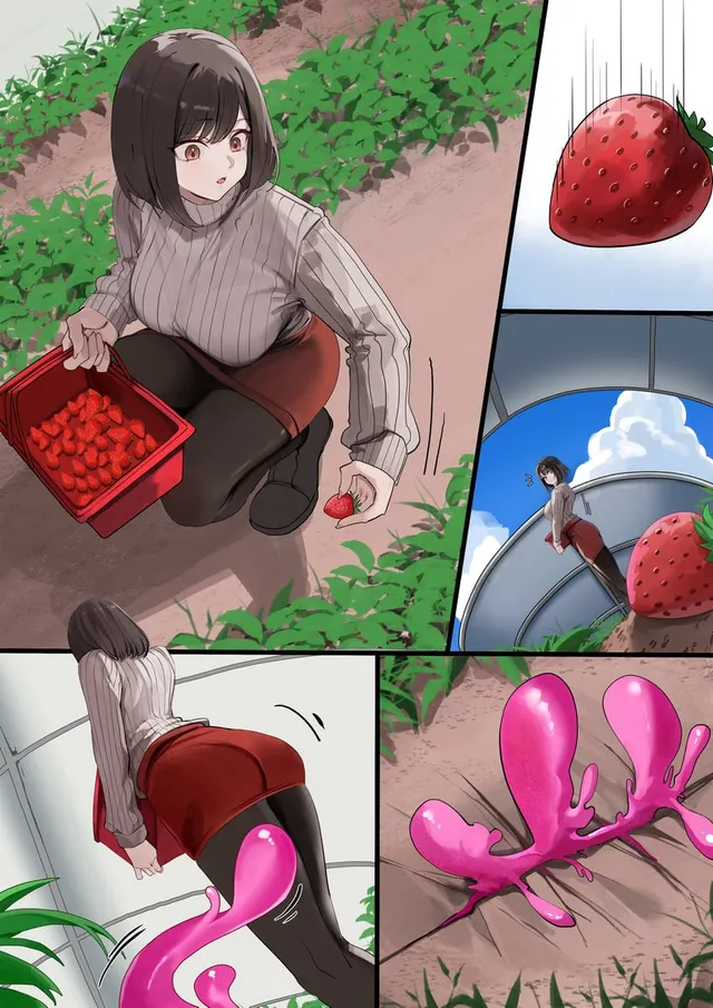 A strawberries infection (千世加火)