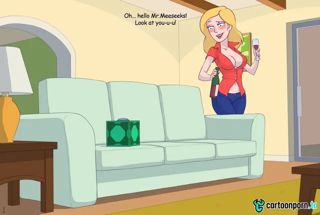 Beth and Mr Meeseeks (Rick and Morty) [Kotaotake] - Free sex comic