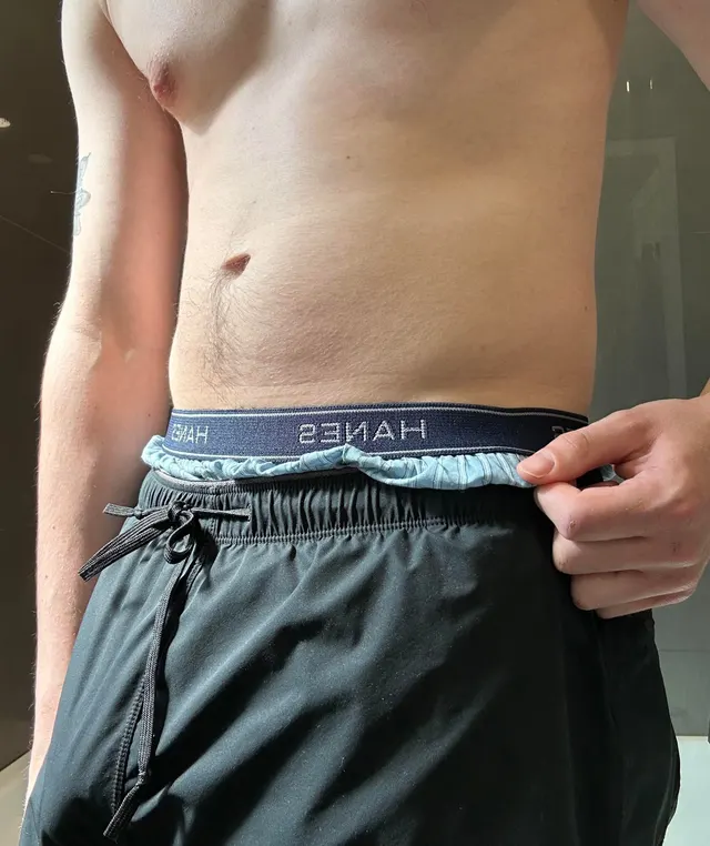 Worked out in a couple new pairs of boxers