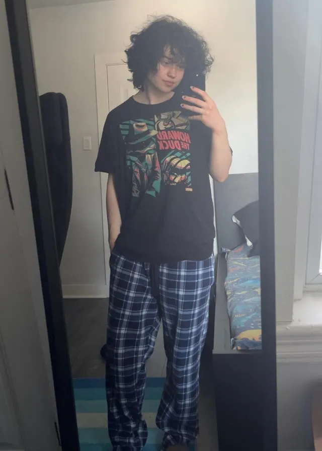 Swipe to see boi tits and ass