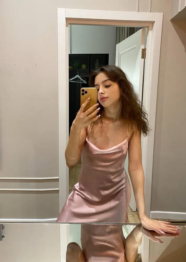 Are my flat chest worth noticing, or should I just keep my dress on?