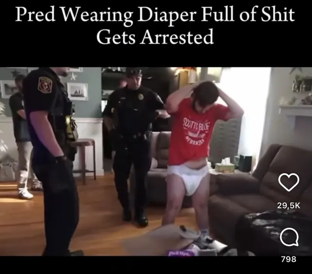 Predators aren't part of this community. Fuck this guy and anyone like him.