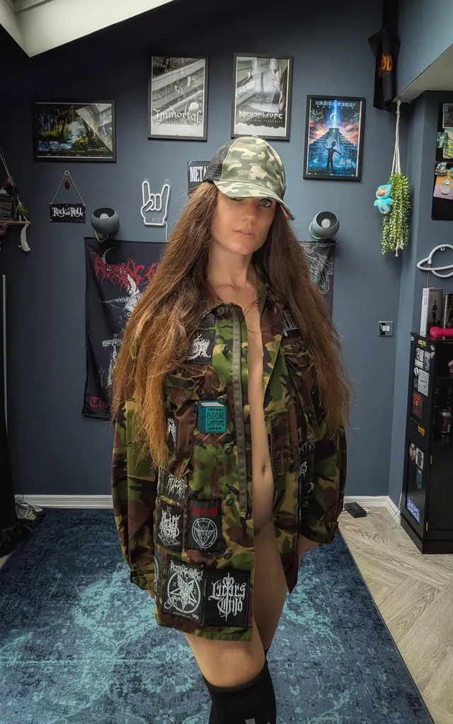 One out of few patch jackets here, all hand sewn :)