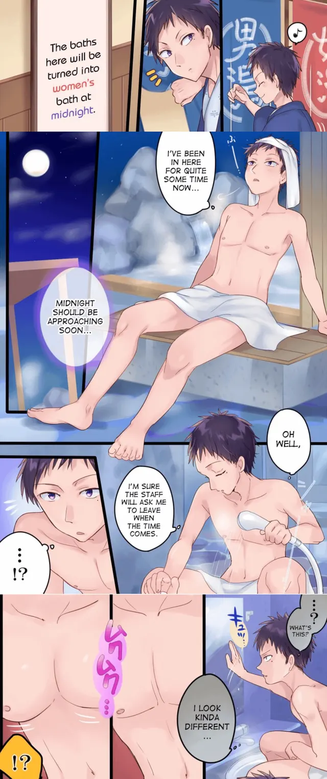 Onnayu ni kirikawarimasu! Switched to the Women's Bath