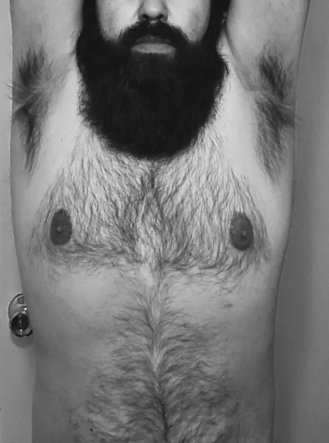 pit hair length just right 😌