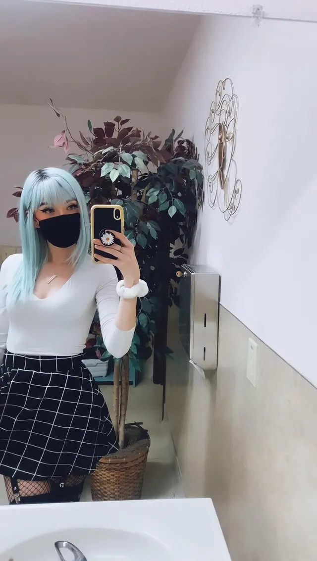 I matched my underwear to my hair 💖