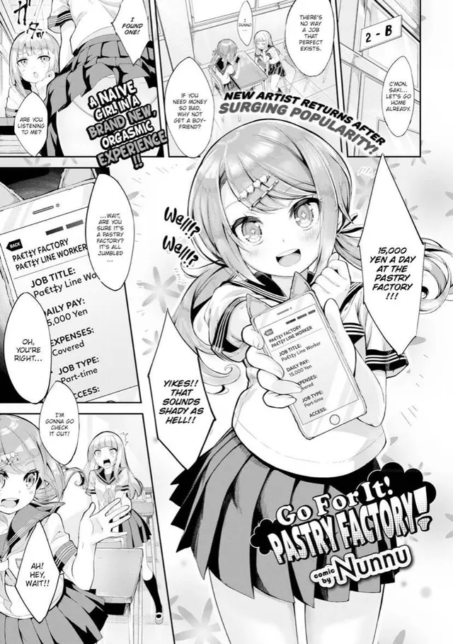 Go for it! The pastry Factory (doujin link in comments)