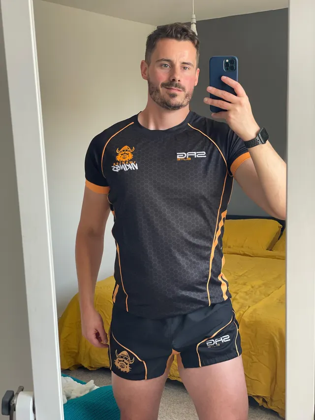 My new rugby training kit has arrived. Can’t wait to start again next week!!