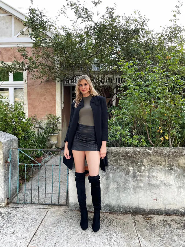 Love my over the knee boots!