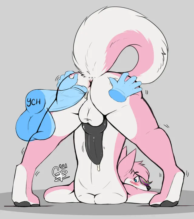 This pose challenge is leading me to some very nefarious plots against me >//////< (artist is @gerpuppy in twitter)