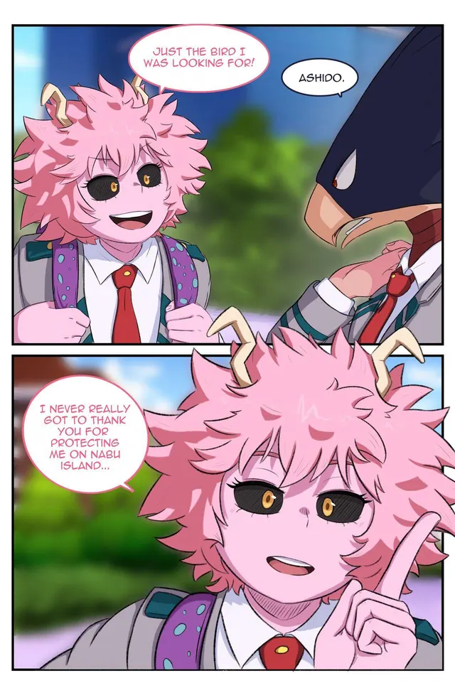Mina x Tokoyami doujin (Greatm8)