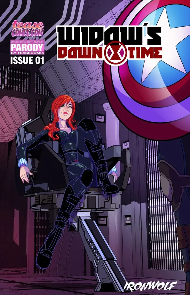 Black Widow x Captain America (Tease Comix) [Avengers]