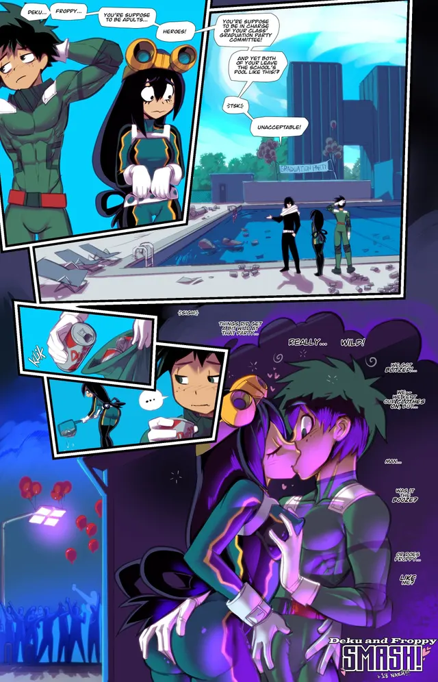 Deku and Froppy SMASH! (My Hero Academia) [Fred Perry] - Chapter 2