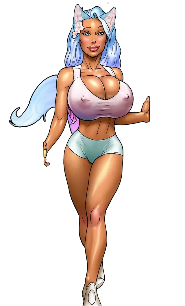 Vtuber ladies edited into Pit style. Silvervale, Ironmouse, and Haruka Karibu