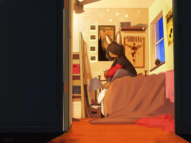 I want a cute bunny boyfriend like this (Twang)