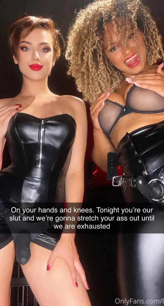 You love being bossed around