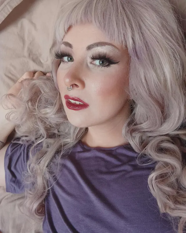 Just laying here with my bangs