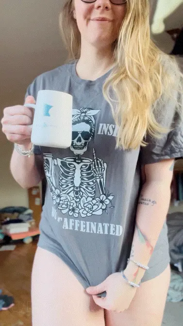 ✨bibbidi bobbidi boo✨ coffee makes me take my clothes off for you 🤭