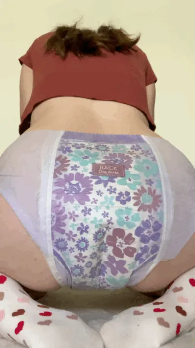 Holding it in all day cause you were waiting for your pull-ups to come in the mail 🌸🧸