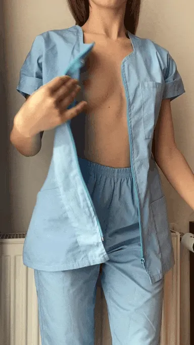 I hope you like nurse tits