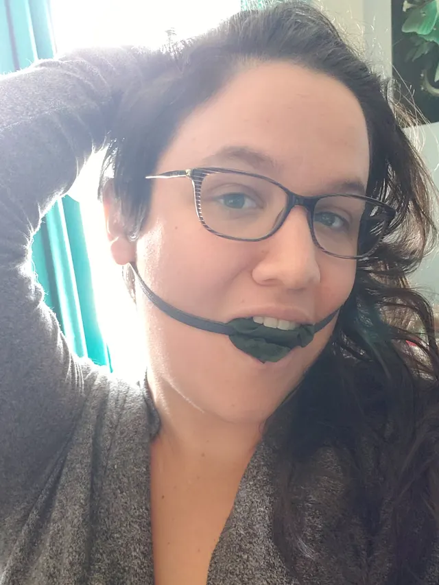 Pantie gagged... again 😈