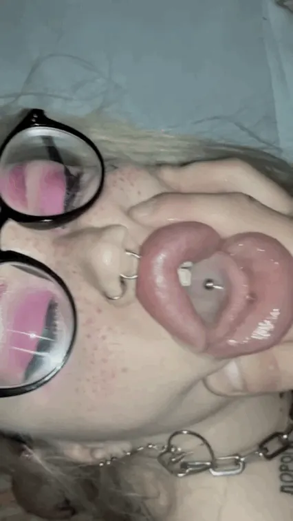 My neighbor is using my plastic lips