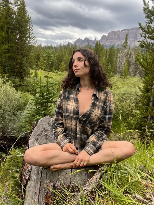 perfect morning in the mountains