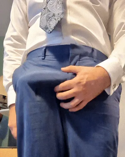 Would you notice my big bulge at work and ask to see?