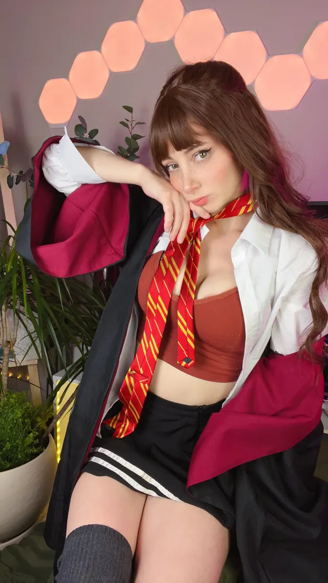 Hermione Granger post butter beer