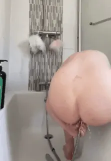 Teen’s first enema