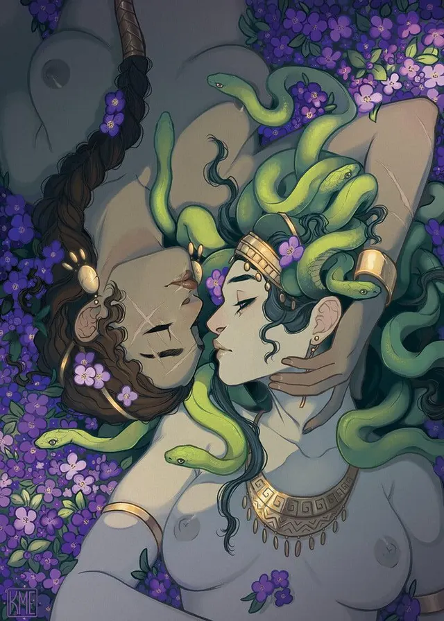 Medusa‘s Love by Kme
