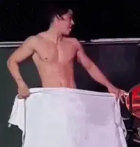 Stolen towel