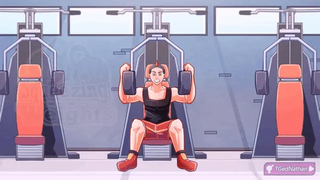 (TG video) Squeezing Weights by TGedNathan