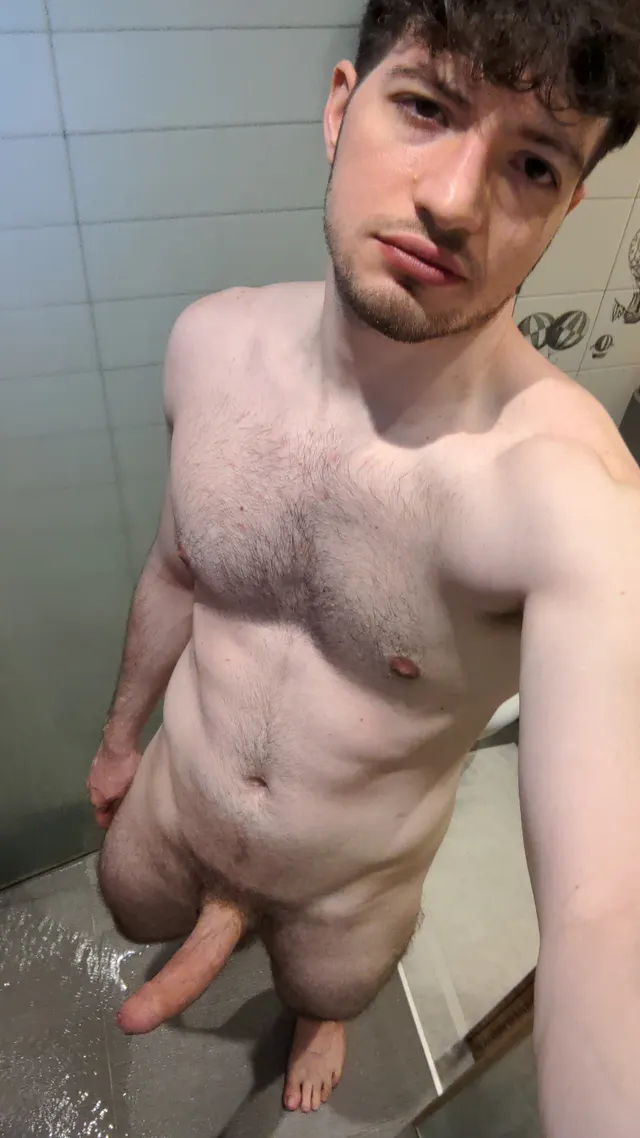 Hard in the shower 