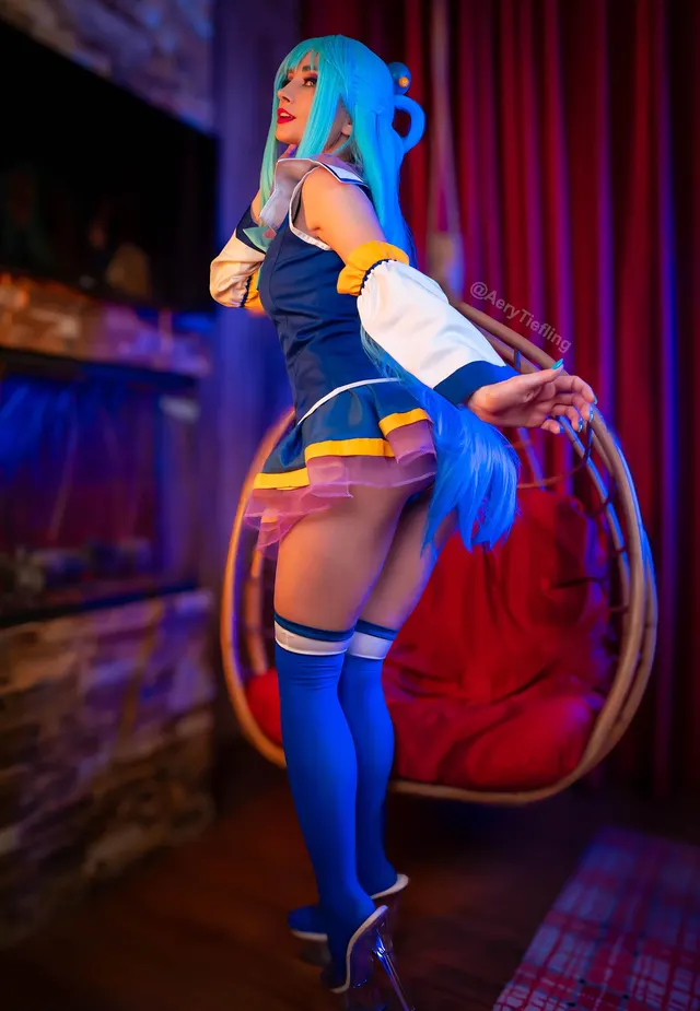 Aqua from Konosuba by Aery Tiefling [OC]