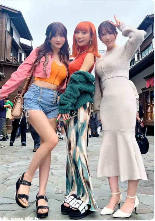 Aika and friends.. Imagine just seeing these three on the street!  Not sure what I'd do.