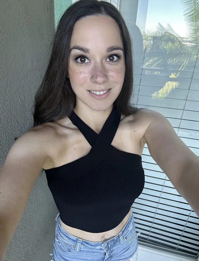 I think this shirt is fun. I like the unique neckline.