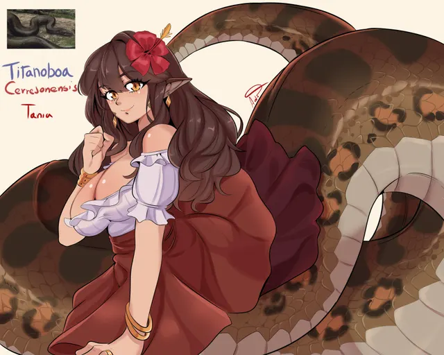 Titanaboa Lamia by AC hunter