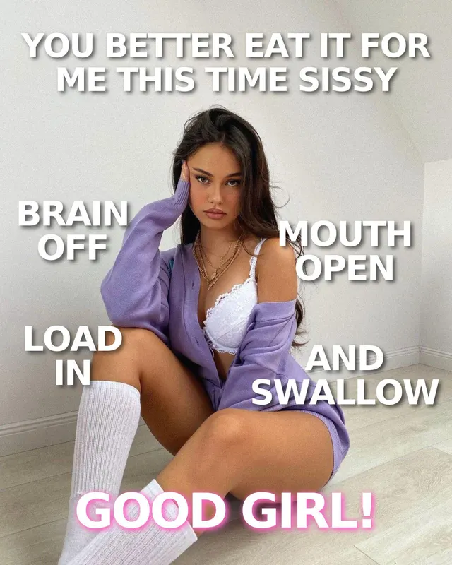 Listen to what she says.