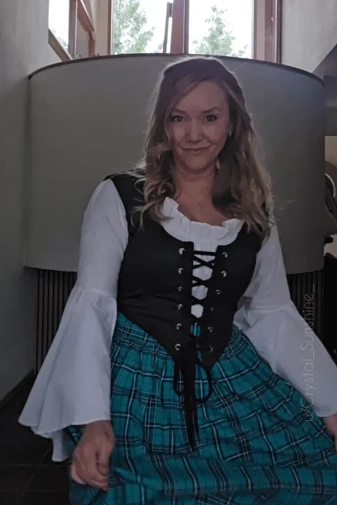 Is 50 too old to dress up like a Scottish wench for Ren Faire?