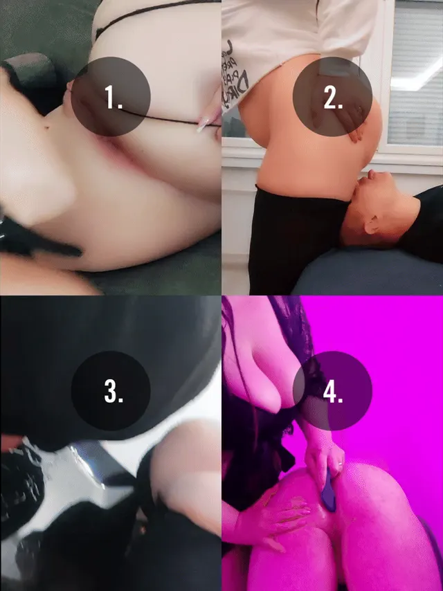 Let me know which one turns you on the most, and I'll tell you exactly what you deserve