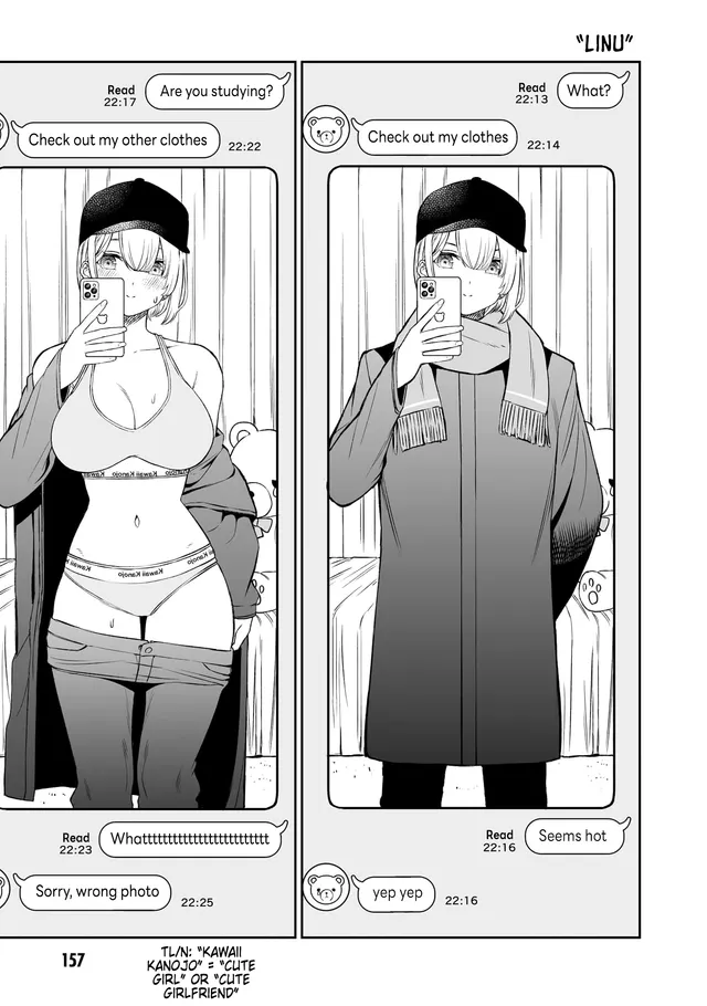 She sent the wrong photo