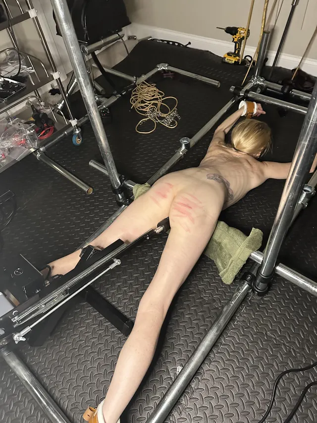 Letting the machine do the work. It never gets tired 