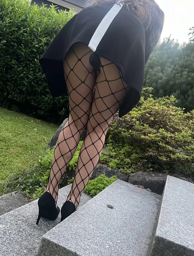 Going out with my plug 