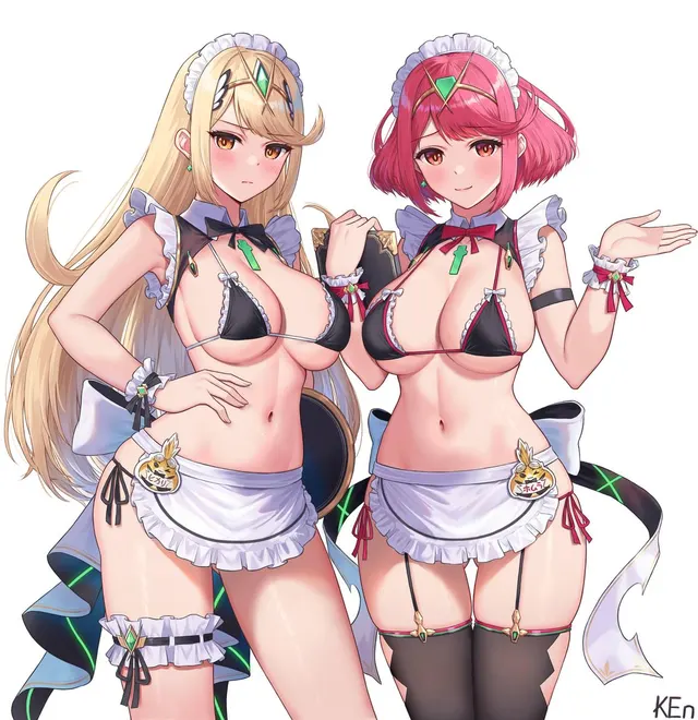 Pyra and Mythra [Xenoblade]