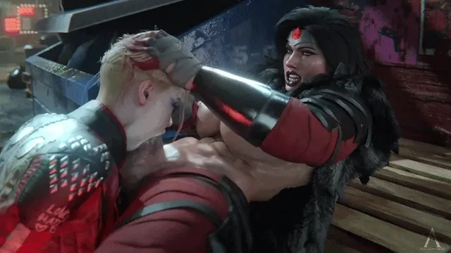 Wonder Woman face fucus Harley (radroach)